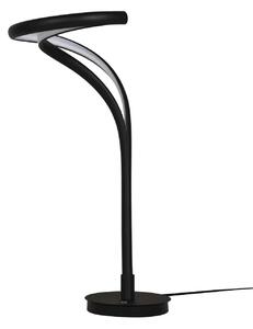 Designová stmívatelná stolní lampa Twist černá