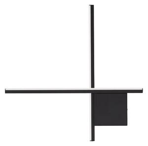 Designové nástěnné svítidlo Cross 50 černá