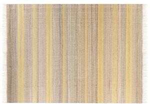 Koberec TALPUR Žlutá 160 x 230 cm Juta