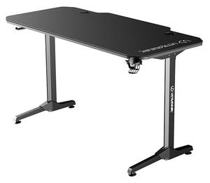 Herní stůl FRAG BLACK – 140x66x76cm, se stojanem BEAM