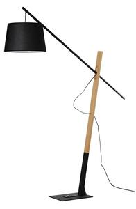 Moderní stojací lampa Garda černá – E27