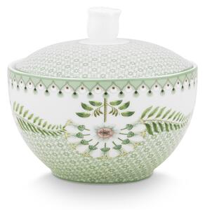 Pip Studio Lily & Lotus cukřenka 300ml, zelená