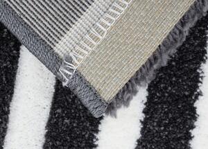 Breno Kusový koberec PASTEL ART 08/GVG, Černá, Vícebarevné, 80 x 150 cm