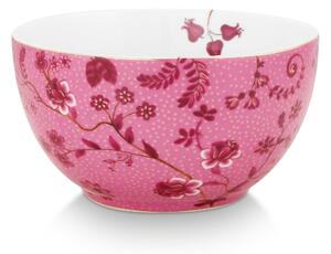 Pip Studio Jolie Flowers miska ∅12cm, růžová