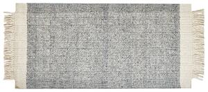 Koberec TATLISU Šedá 80 x 150 cm Vlna