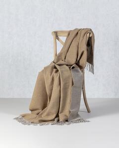 Pléd Merinos 140x200 cm melange toffee