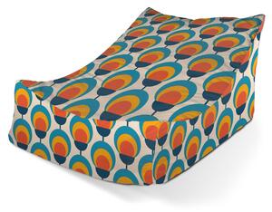 Sablio Sedací vak Lounge Duhové spektrum - 80 x 95 x 50 cm
