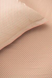 Pip Studio Prostěradlo Mi Vida Light Pink 90x200, balvněný perkál
