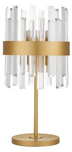 Zlatá stolní lampa Crown 50 – Šedá