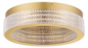 LED stmívatelné platinum zlaté moderní stropní svítidlo Kinara
