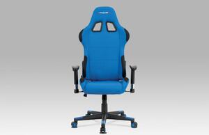 Kancelářská židle KA-F05 látka / plast Autronic Modrá