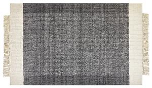 Koberec ATLANTI Černá 140 x 200 cm Vlna