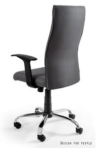 UNIQUE Kancelářská židle Black on Black - šedá