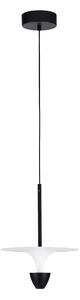 LED černo-bílé designový lustr Luet 180 – 26 x 15 cm