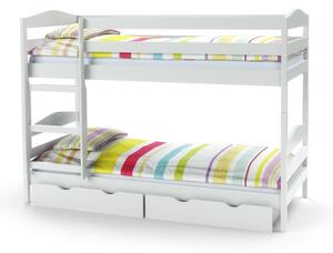 Dětská dvoupatrová postel SAM Halmar Bílá