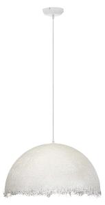 Bílý designový lustr Lalu – Bílá