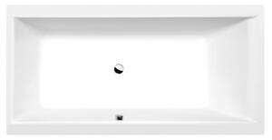 Polysan CLEO obdélníková vana 180x90x48cm, bílá mat 13111.11