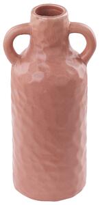 Váza na květiny DRAMA Keramika 24 cm Pastelově růžová