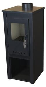 Krbová kamna OKTA S, 3,9 kW, vytápěcí schopnost: 100 m³, ocelová