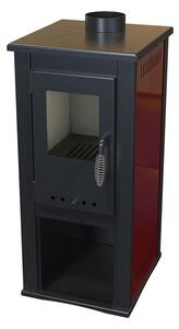 Krbová kamna OKTA, 3,9 kW, vytápěcí schopnost: 100 m³, ocelová