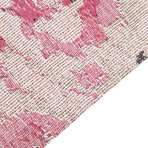 Bavlněný koberec 200 x 300 cm růžový EJAZ