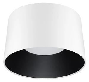 LED bílo-černé moderní stropní svítidlo Atil – Biele