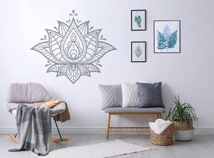 Lotosový květ - samolepka na zeď