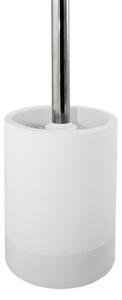 Toaletní kartáč (WC štětka) - GUM white, keramika