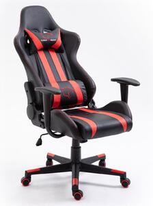 Kancelářská/herní židle Farhana (červená). 1069098