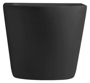 CERANO - Keramický závěsný bidet Fizo - černá matná - 36x37x49 cm