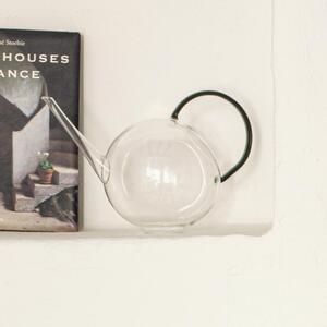 Transparentní skleněná váza Kave Home Duyen 17 cm