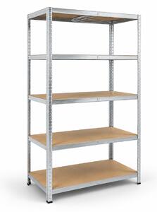 Linder Exclusiv Kovový regál 180x100x60 cm 5 polic