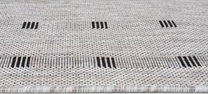 Makro Abra Kusový koberec Sisal MELISSA KE63A šedý Rozměr: 60x200 cm
