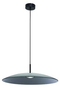 LED černo-kouřový designový lustr Polifemo – Černá