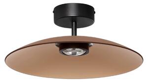 LED černo-moce hnědé designové stropní svítidlo Polifemo – Hnědá