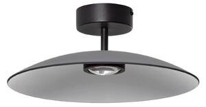 LED černo-kouřová designová stropní svítilna Polifemo – Černá
