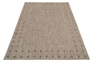Makro Abra Kusový koberec Sisal MELISSA KE63A hnědý Rozměr: 60x200 cm