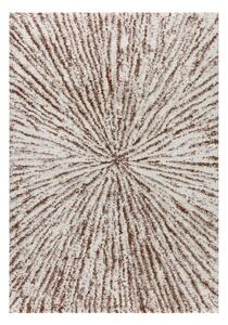 Koberec Softness cream/brown 160x230 cm