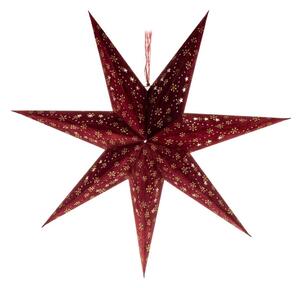 Retlux LED Vánoční dekorace LED/3xAA hvězda červená FT0654