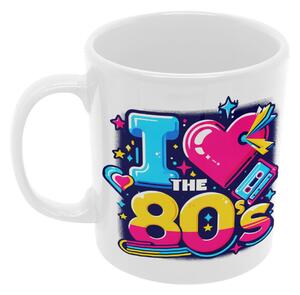 I Love 80s | keramický hrnek 330ml