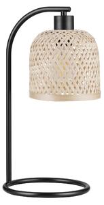 LED přírodně-černá stolní lampa Intra