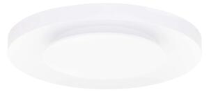 LED stmívatelné bílé moderní stropní svítidlo Pada – Bílá