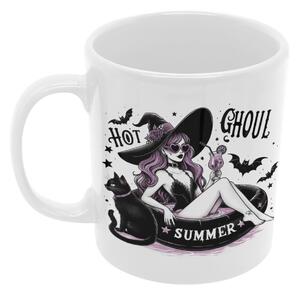 Ghoul Summer | keramický hrnek 330ml, různé barvy - Bílá