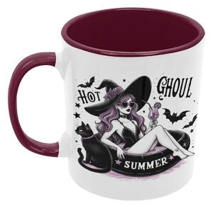 Ghoul Summer | keramický hrnek 330ml, různé barvy - Vínová