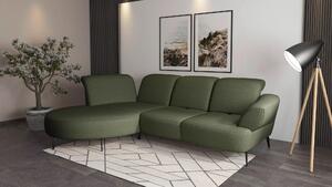 ROHOVÁ SEDAČKA, textil, olivově zelená Sit & More - Sedací soupravy, Online Only