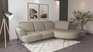 ROHOVÁ SEDAČKA, textil, šedohnědá Sit & More - Sedací soupravy, Online Only