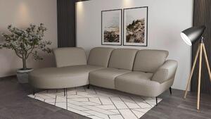 ROHOVÁ SEDAČKA, textil, šedohnědá Sit & More - Sedací soupravy, Online Only