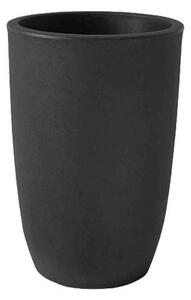 Dekorativní květináč Meti 60 x 40 cm antracitový – moderní design - Antracit - 51 - 70 cm - Umělá hmota - 31 do 50cm - Ano