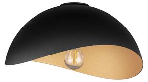 LED černo-zlaté designové stropní svítidlo Opsi 30 – 30 x 10 x 4,2 cm