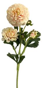 Umělá georgína 52 cm Real Touch – realistická dekorace - 51 - 70 cm